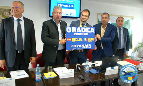 Flights from Oradea to Spain and Italy